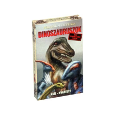  Dinoszauruszok kvíz kvartett kártyajáték kártyajáték