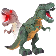 Dinozaurusz fény- és hanghatásokkal - mozgó, világító szemekkel távirányítós modell