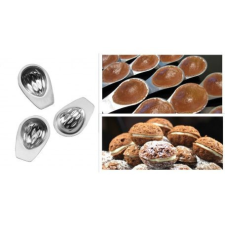  Dió/mandula fém sütőforma 20 db/csomag sütés és főzés