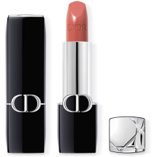 Dior Rouge Dior hosszan tartó rúzs utántölthető árnyalat 100 Nude Look Satin 3,5 g rúzs, szájfény