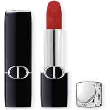 Dior Rouge Dior hosszan tartó rúzs utántölthető árnyalat 854 Rouge Shanghai Velvet 3,5 g rúzs, szájfény