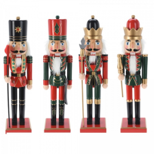  Diótörő figura fa 38cm dekorációs kellék