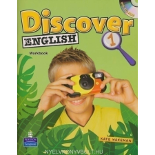DISCOVER ENGLISH 1 WB+CD-ROM*** nyelvkönyv, szótár