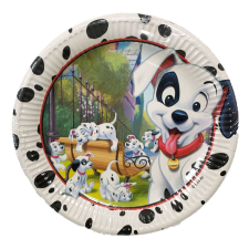 Disney 101 Dalmatians, Kiskutya Papírtányér 8 db-os 23 cm party kellék