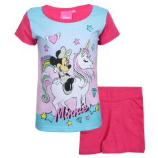 Disney 2-részes nyári póló és short szett Minnie egér Unikornissal 4-5 év (110 cm)