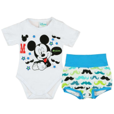 Disney 2 részes Szett - Mickey Mouse #fehér-kék gyerek ruha szett