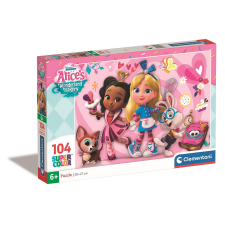 Disney Alice Csodaország cukrászdája Fergie 104 db-os puzzle Clementoni puzzle, kirakós
