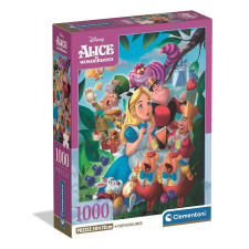  Disney Alice Csodaországban 1000 db-os Compact puzzle Clementoni puzzle, kirakós