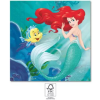 Disney Ariel Curious, Disney Hercegnők szalvéta 20 DARABOS, 33x33 cm FSC