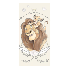 Disney Az Oroszlánkirály, Simba fürdőlepedő, strand törölköző 70x140cm JFK034651 lakástextília