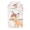  Disney Bambi Beige gyerek, ovis ágyneműhuzat 100×135cm, 40×60 cm