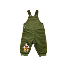 Disney bélelt Kertésznadrág - Mickey Mouse #zöld - 74-es méret gyerek nadrág