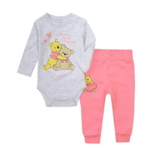 Disney body és nadrág szett Micimackó rózsaszín 3 hó (62 cm) babaruha szett