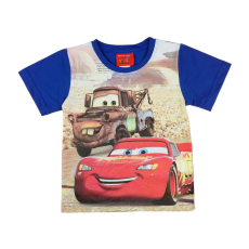  Disney Cars/Verdák mintás fiú rövid ujjú póló