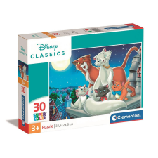  Disney Classics Macskarisztokraták 30 db-os puzzle Clementoni puzzle, kirakós