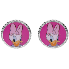 Disney Daisy kacsa ezüst gyermek fülbevaló ES00029SL.CS fülbevaló