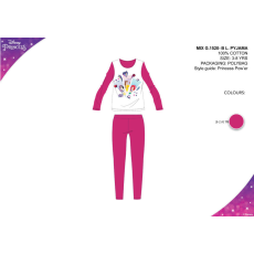 Disney Disney Hercegnők gyerek jersey pizsama - pink - 98