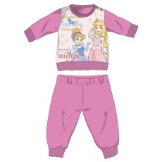 Disney Disney Hercegnők téli vastag baba pizsama - pamut flanel pizsama - rózsaszín - 92