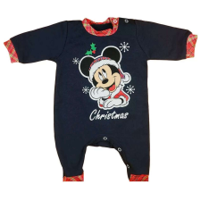 Disney Disney hosszú ujjú, belül enyhén bolyhos baba rugdalózó karácsonyi Mickey egér mintával (74) rugdalózó