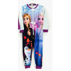 Disney Disney Jégvarázs mintás pizsama overáll 3-4 év (104 cm)