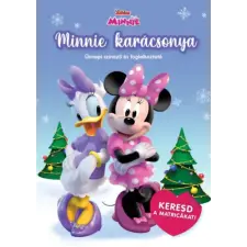 Disney - Disney Junior - Minnie karácsonya - Ünnepi színező és foglalkoztató gyermek- és ifjúsági könyv