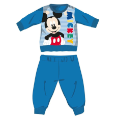 Disney Disney Mickey egér téli vastag baba pizsama - pamut flanel pizsama - világoskék - 98
