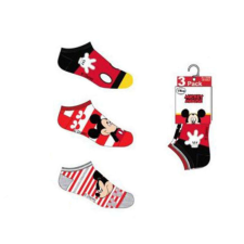 Disney Disney Mickey gyerek titokzokni 3 pár 31/34 gyerek zokni