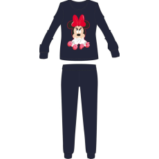 Disney Disney Minnie egér női vékony pamut pizsama - jersey pizsama - sötétkék - M