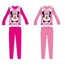 Disney Disney Minnie egér pamut jersey gyerek pizsama - pink - 122 gyerek hálóing, pizsama