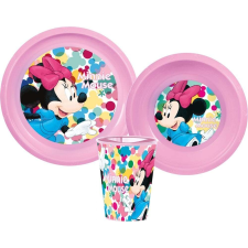 Disney Disney Minnie étkészlet, műanyag szett babaétkészlet