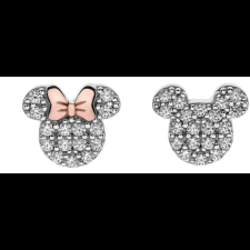 Disney E905016UZWL Mickey Mouse ezüst fülbevaló (Ag 925/1000, 1,04 g) (887746754318) fülbevaló