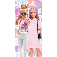 Disney és Mesehős Barbie together fürdőlepedő, strand törölköző 70x140cm JAV-EWA00017BB lakástextília