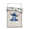 Disney és Mesehős Disney lilo és stitch, a csillagkutya cute steppelt ágytakaró, paplan 140x200cm JAV-AYM077360