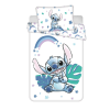 Disney és Mesehős Disney lilo és stitch, a csillagkutya rainbow gyerek, ovis ágyneműhuzat 0×135 cm, 40×60 cm JAV-JFK039311