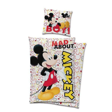 Disney és Mesehős Disney mickey mad ágyneműhuzat 140×200cm, 70x90 cm JAV-CBX219011MCKA lakástextília
