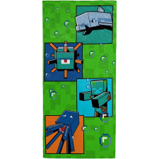 Disney és Mesehős Minecraft ocean depths fürdőlepedő, strand törölköző 70x140cm JAV-CBX24078254MC lakástextília