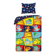 Disney és Mesehős Pokémon pals ágyneműhuzat 140×200cm, 70×90 cm JAV-HAX613762 lakástextília