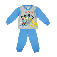 Disney fiú Pizsama - Mickey #kék - 80-as méret gyerek hálóing, pizsama