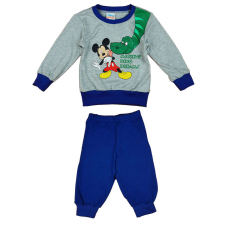 Disney fiú Pizsama - Mickey #kék-szürke - 104-es méret gyerek hálóing, pizsama