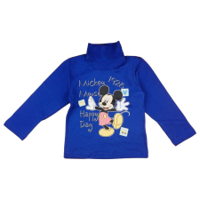 Disney garbós Hosszú ujjú póló - Mickey Mouse #kék - 80-as méret gyerek póló