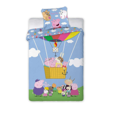 Disney Gyerek pamut ágyneműhuzat 160x200 cm Peppa malac #1456 lakástextília