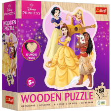 Disney gyönyörű hercegnők fa puzzle 50 darabos puzzle, kirakós
