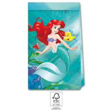 Disney Hercegnők Ariel Curious, Disney Hercegnők, Ariel papírzacskó 4 db-os FSC party kellék