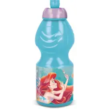  Disney Hercegnők Ariel kulacs, sportpalack 400 ml kulacs, kulacstartó