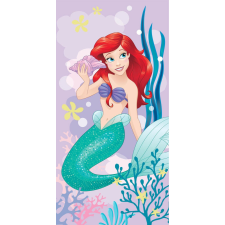  Disney Hercegnők Ariel Pink fürdőlepedő, strand törölköző 70x140cm babatörülköző, kifogó