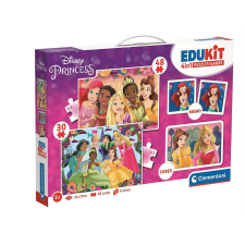 Disney Hercegnők Bonding 4 az 1-ben játékgyűjtemény Clementoni puzzle, kirakós
