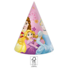 Disney Hercegnők Disney Princess Live your Story, Hercegnők Parti kalap, csákó 6 db-os FSC party kellék