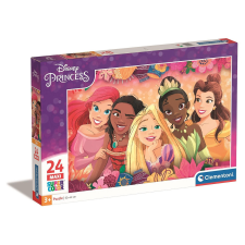 Disney Hercegnők Flower Frame 24 db-os maxi puzzle Clementoni puzzle, kirakós