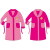 Disney Hercegnők gyerek coral köntös - pink - 110