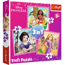 Disney Hercegnők Gyönyörű Virágok 3 az 1-ben Puzzle puzzle, kirakós